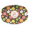 Apples & Oranges Microwave & Dishwasher Safe CP Plastic Platter - Main