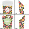 Apples & Oranges French Fry Favor Box - Front & Back View