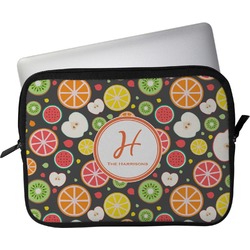 Apples & Oranges Laptop Sleeve / Case (Personalized)