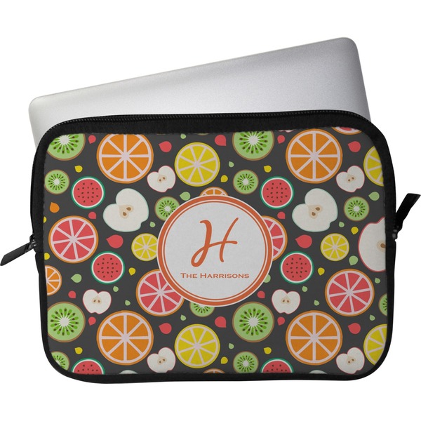 Custom Apples & Oranges Laptop Sleeve / Case - 11" (Personalized)