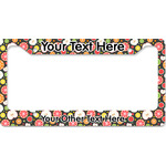 Apples & Oranges License Plate Frame - Style B (Personalized)