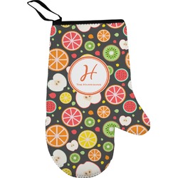 Apples & Oranges Right Oven Mitt (Personalized)