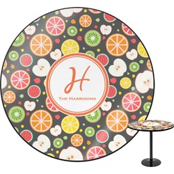 Apples & Oranges Round Table - 30" (Personalized)