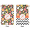 Apples & Oranges Small Laundry Bag - Front & Back View