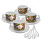 Apples & Oranges Tea Cup - Set of 4