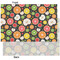 Apples & Oranges Tissue Paper - Heavyweight - XL - Front & Back