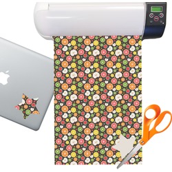 Apples & Oranges Sticker Vinyl Sheet (Permanent)