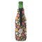 Apples & Oranges Zipper Bottle Cooler - BACK (bottle)