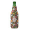 Apples & Oranges Zipper Bottle Cooler - FRONT (bottle)