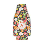 Apples & Oranges Zipper Bottle Cooler (Personalized)