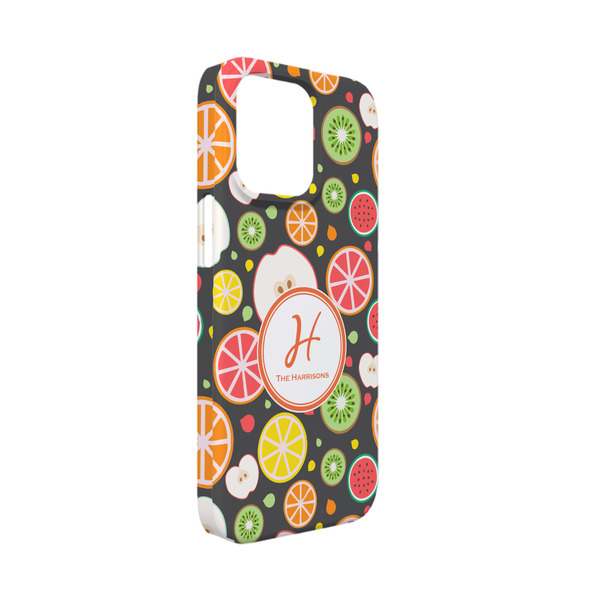 Custom Apples & Oranges iPhone Case - Plastic - iPhone 13 Mini (Personalized)