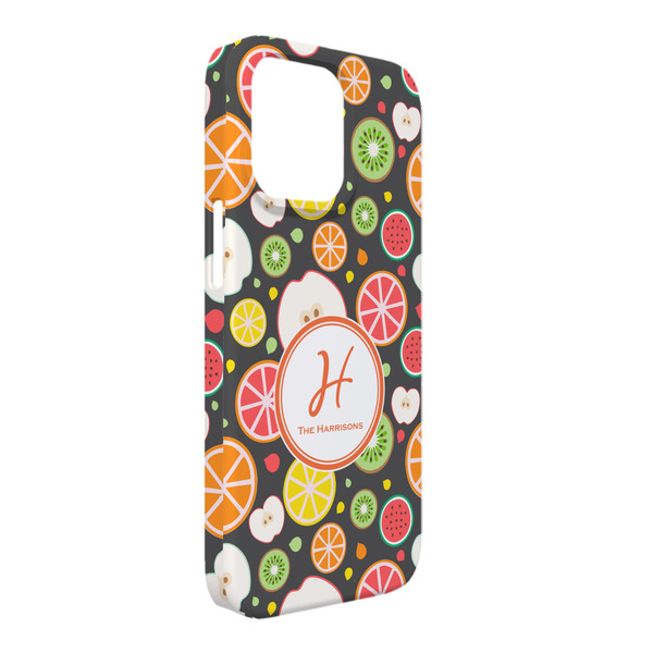 Custom Apples & Oranges iPhone Case - Plastic - iPhone 13 Pro Max (Personalized)