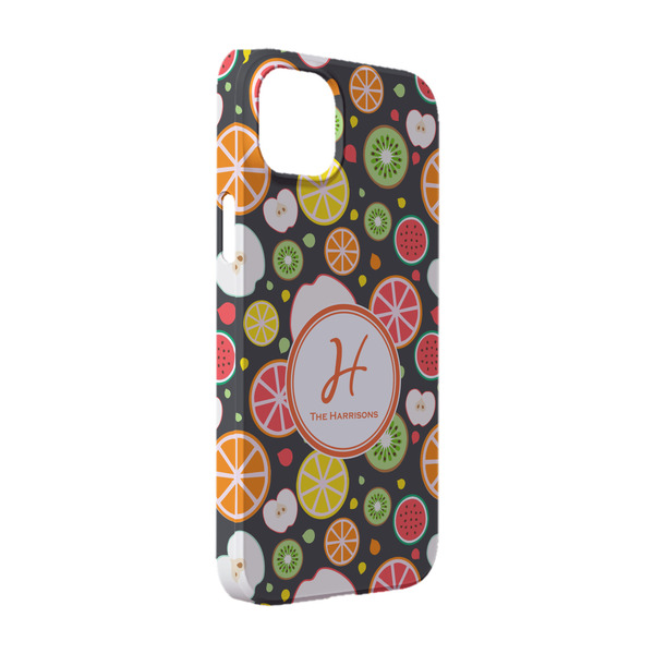 Custom Apples & Oranges iPhone Case - Plastic - iPhone 14 (Personalized)