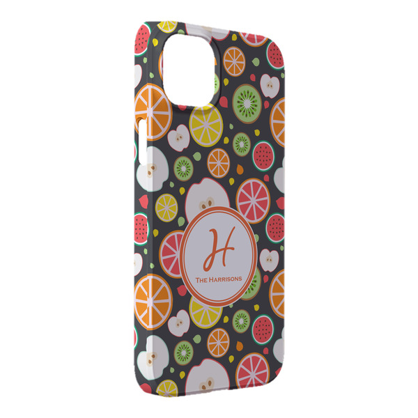 Custom Apples & Oranges iPhone Case - Plastic - iPhone 14 Pro Max (Personalized)