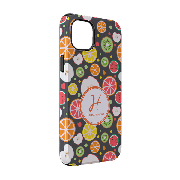 Custom Apples & Oranges iPhone Case - Rubber Lined - iPhone 14 (Personalized)