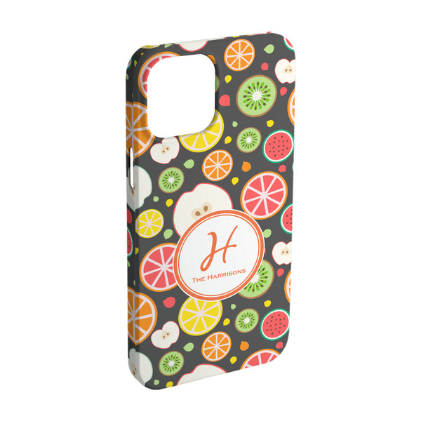 Custom Apples & Oranges iPhone Case - Plastic - iPhone 15 (Personalized)