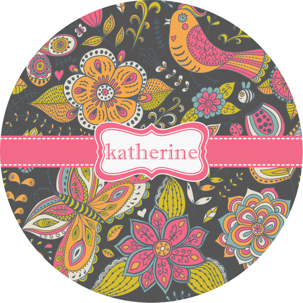 Custom Birds & Butterflies Multipurpose Round Labels - 2" (Personalized)