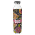 Birds & Butterflies 20oz Stainless Steel Water Bottle - Full Print (Personalized)