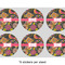 Birds & Butterflies 3" Multipurpose Round Labels - Sheet