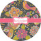 Birds & Butterflies 5" Multipurpose Round Label - Single Sticker