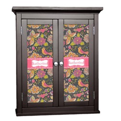 Birds & Butterflies Cabinet Decal - XLarge (Personalized)