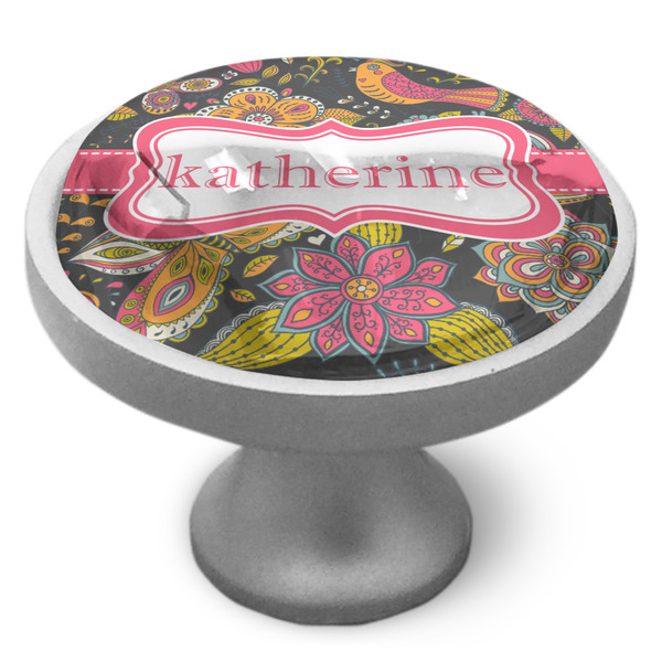 Custom Birds & Butterflies Cabinet Knob (Personalized)