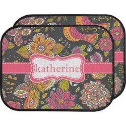 Birds & Butterflies Car Floor Mats (Back Seat) (Personalized)