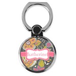 Birds & Butterflies Cell Phone Ring Stand & Holder (Personalized)