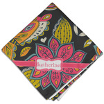 Birds & Butterflies Cloth Dinner Napkin - Single w/ Name or Text