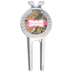 Birds & Butterflies Golf Divot Tool & Ball Marker (Personalized)