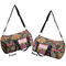 Birds & Butterflies Duffle bag small front and back sides