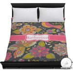 Birds & Butterflies Duvet Cover - Full / Queen (Personalized)