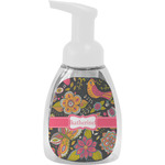 Birds & Butterflies Foam Soap Bottle - White (Personalized)