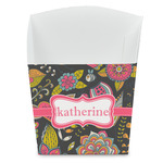 Birds & Butterflies French Fry Favor Boxes (Personalized)