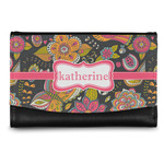 Birds & Butterflies Genuine Leather Women's Wallet - Small (Personalized)