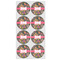 Birds & Butterflies Icing Circle - Medium - Set of 8