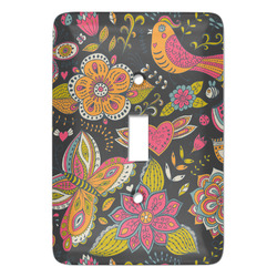 Birds & Butterflies Light Switch Cover (Single Toggle)