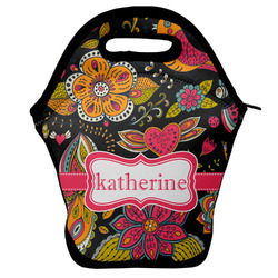 Birds & Butterflies Lunch Bag w/ Name or Text