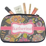 Birds & Butterflies Makeup / Cosmetic Bag - Medium (Personalized)