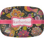 Birds & Butterflies Melamine Platter (Personalized)