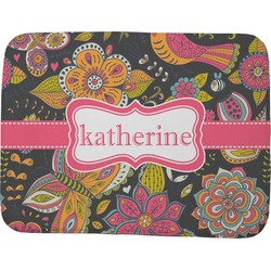 Birds & Butterflies Memory Foam Bath Mat - 48"x36" (Personalized)