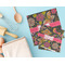 Birds & Butterflies Microfiber Dish Rag - LIFESTYLE