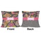 Birds & Butterflies Outdoor Pillow - 20x20