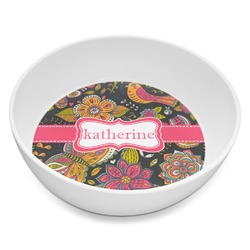 Birds & Butterflies Melamine Bowl - 8 oz (Personalized)