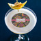 Birds & Butterflies Printed Drink Topper - Medium - In Context