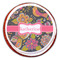 Birds & Butterflies Printed Icing Circle - Large - On Cookie