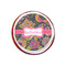 Birds & Butterflies Printed Icing Circle - XSmall - On Cookie