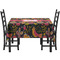 Birds & Butterflies Rectangular Tablecloths - Side View