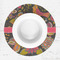 Birds & Butterflies Round Linen Placemats - LIFESTYLE (single)