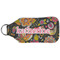 Birds & Butterflies Sanitizer Holder Keychain - Large (Back)